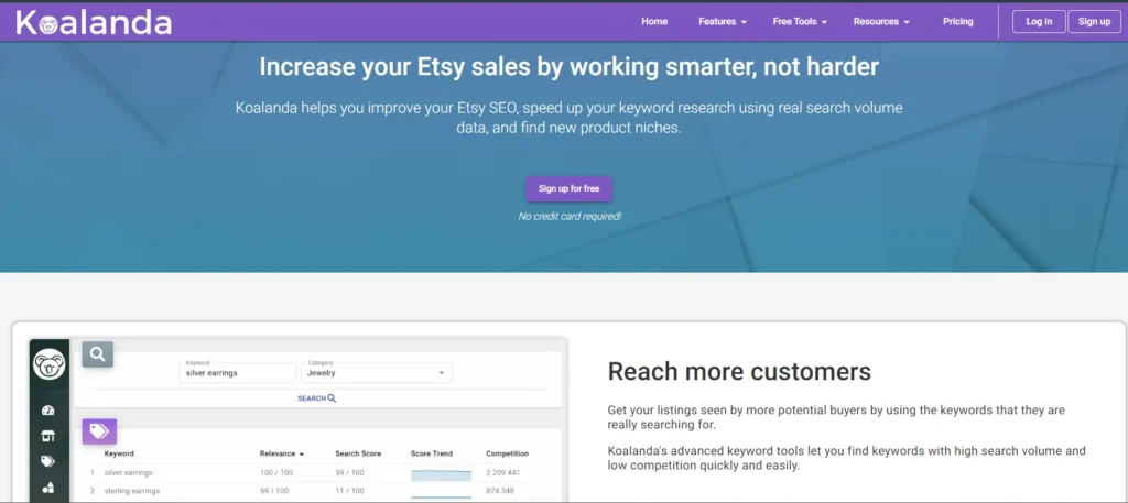 Etsy Keyword Tools