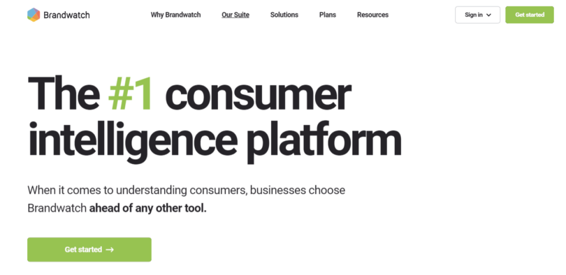 Brandwatch Consumer Intelligence