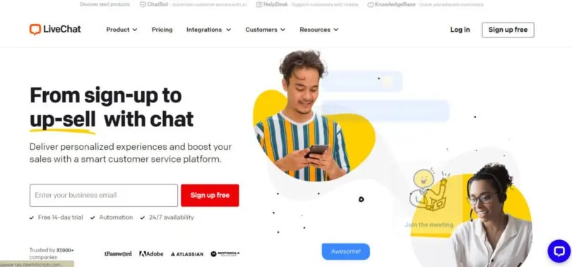 live chat ai marketing tool