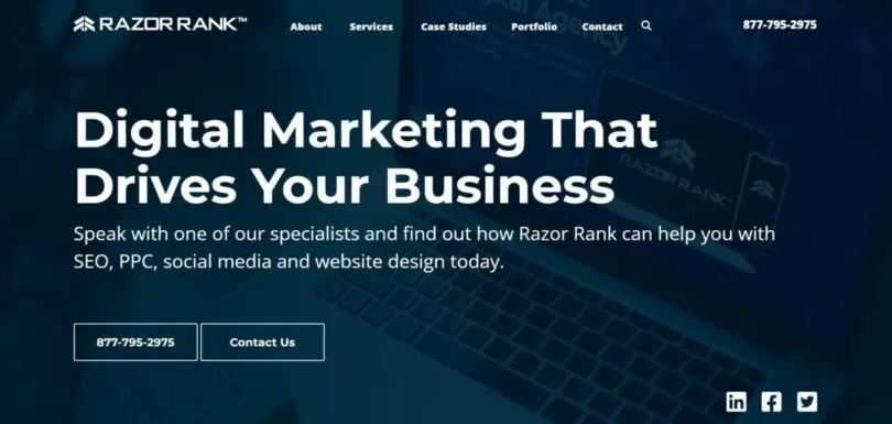 Razor Rank social media marketing agency