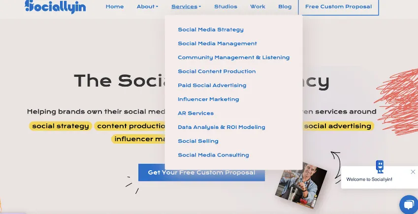 Sociallyin social media marketing agency