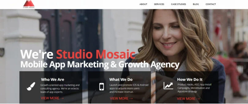 Studio Mosaic social media marketing