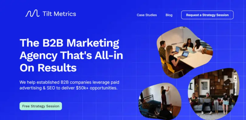 Tilt Metrics social media marketing agency